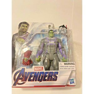 HASBRO MARVEL AVENGERS ENDGAME HULK 6'' ACTION FIGURE WITH INFINITY GAUNTLET